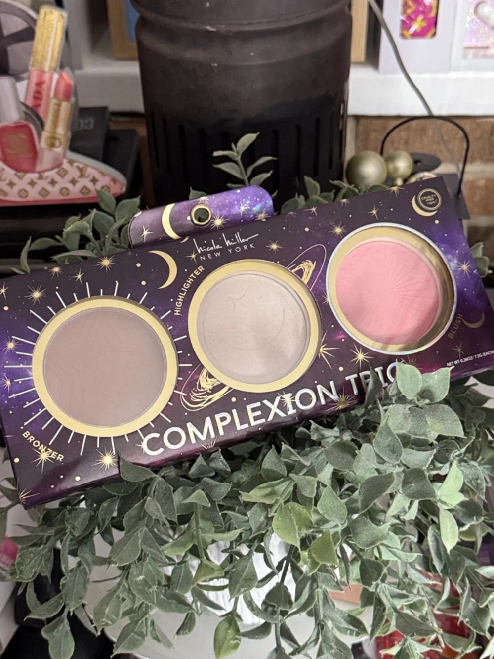 Nicole Miller Complexion Trio - Bronzer, Highlighter & Blush